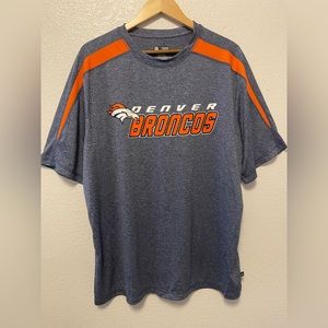 NFL Dri-Fit Denver Brincos Crew Tee Shirt Size : XL